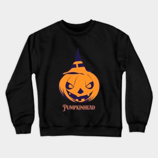 Haloween Pumpkinhead Crewneck Sweatshirt